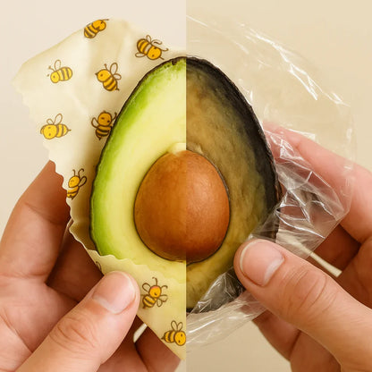 Bijenwas Groentenwraps – 3-pack