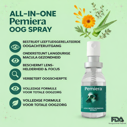 Pemiera - Luteïne Oogspray Voor Zicht Verbetering