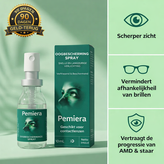 Pemiera - Luteïne Oogspray Voor Zicht Verbetering